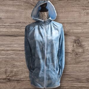 Xersion Blue Camo full zip Jacket